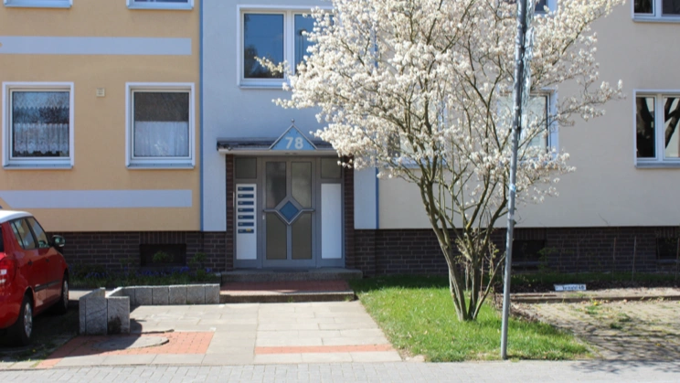 Wohnanlage Barnestraße 74 - 78 des Wunstorfer Bauvereins