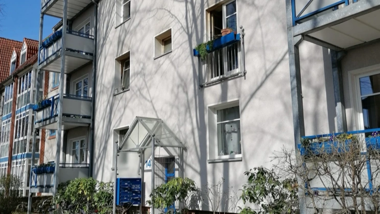 Wohnanlage Georgstraße 12 - 14 des Wunstorfer Bauvereins