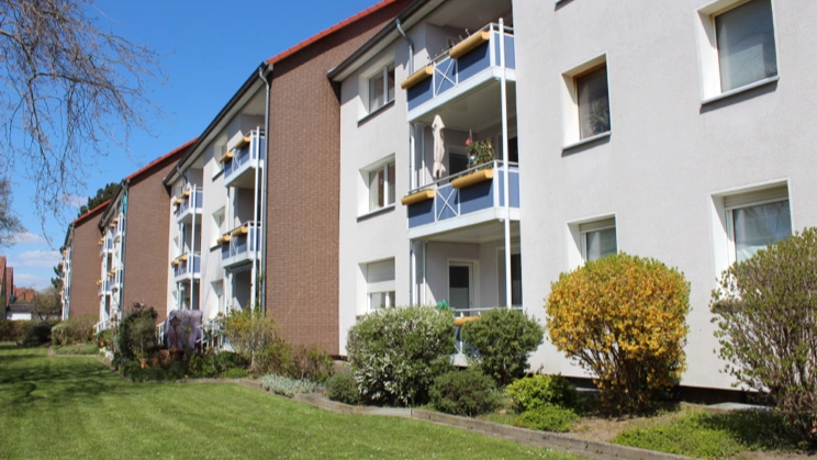 Wohnanlage Kranichstraße 22 - 28 des Wunstorfer Bauvereins