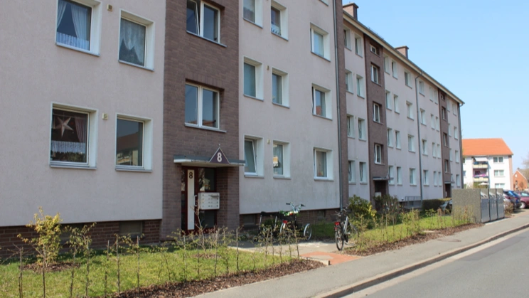 Wohnanlage Rubensstraße 4 - 8 des Wunstorfer Bauvereins
