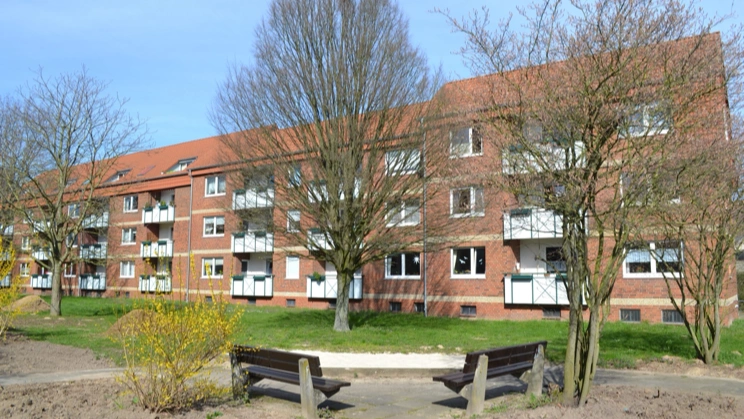 Wohnanlage Spitzwegstraße 3 - 21 des Wunstorfer Bauvereins